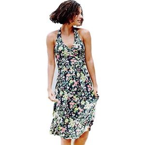 Boden St. Lucia Floral Halter Tie Dress